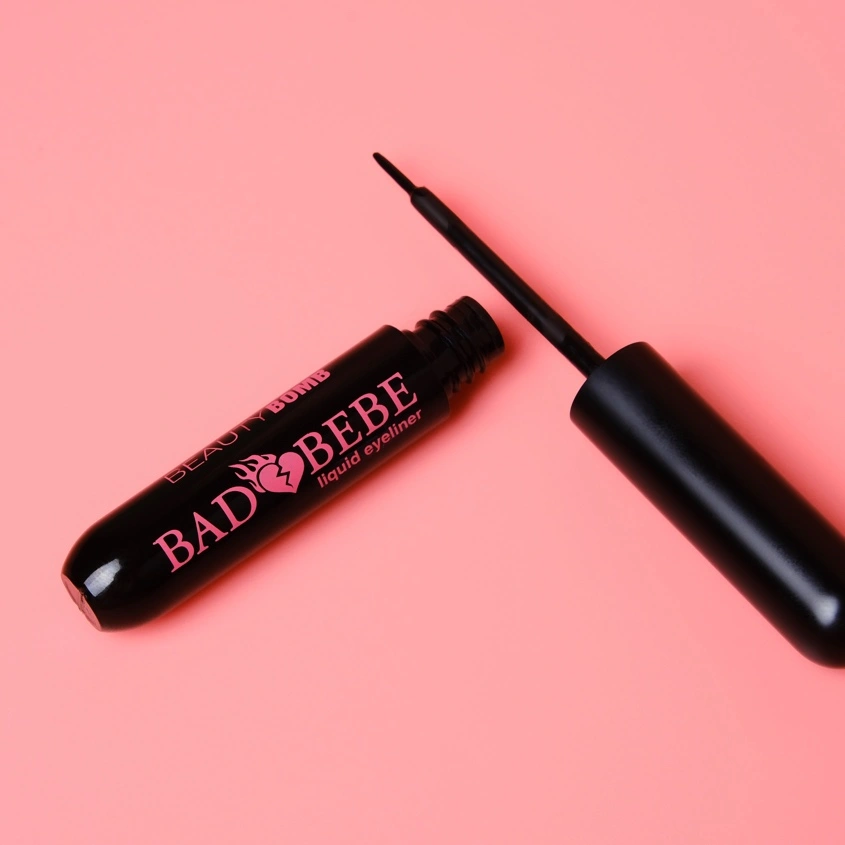 Подводка для глаз `BEAUTY BOMB` BAD BEBE жидкая тон 01 Черный