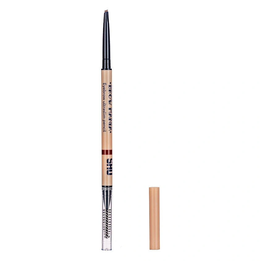 Карандаш для бровей `SHU` BROW MANIA тон 221 холодный коричневый