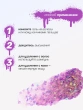 Глиттер-гель `GIS` для волос, лица и тела Violet 30 мл