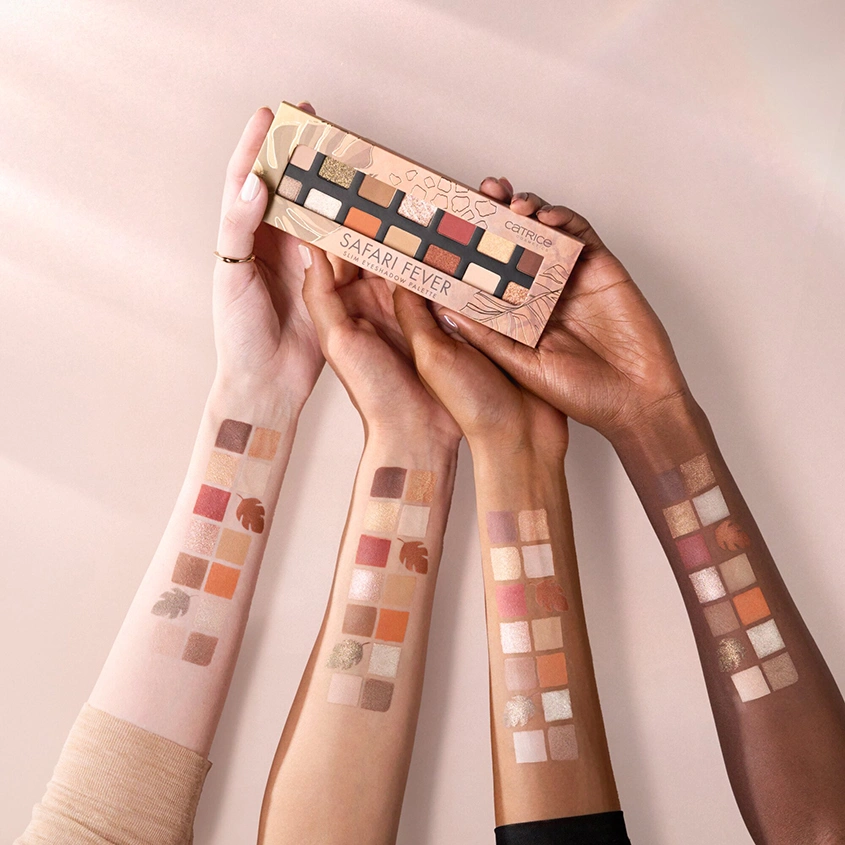Палетка теней для век `CATRICE` SAFARI FEVER Slim Eyeshadow Pallete тон 010 Wild life