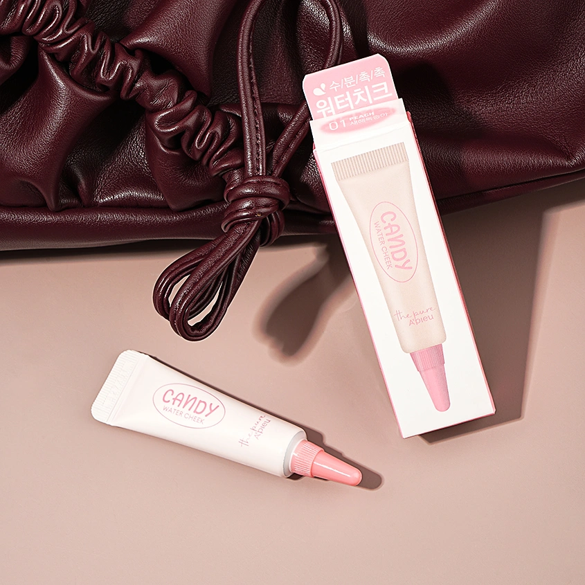 Румяна для лица `A`PIEU` THE PURE CANDY жидкие тон 01 peach 4,5 мл