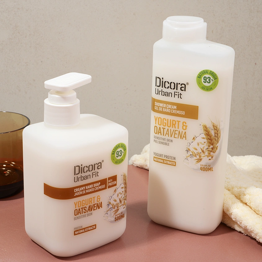 Гель для душа `DICORA URBAN FIT` Йогурт и овес 400 мл