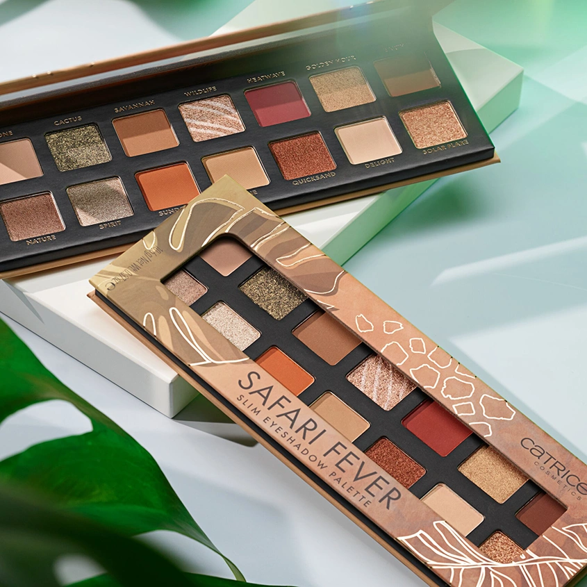 Палетка теней для век `CATRICE` SAFARI FEVER Slim Eyeshadow Pallete тон 010 Wild life