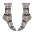 Носки женские `MONCHINI` серая клетка (38-40)