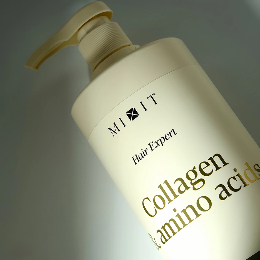 Шампунь для волос `MIXIT` `HAIR EXPERT` COLLAGEN+AMINO ACIDS для усиления блеска 1000 мл