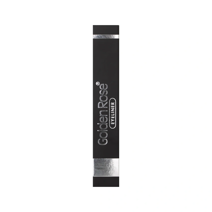 Подводка для глаз `GOLDEN ROSE` VOLUME BLACK с провитаминами тон Черный
