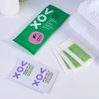 Полоски восковые для бикини `VOX` GREEN 12 шт + 2 салфетки