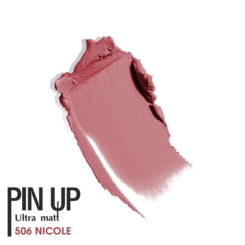 Помада для губ `LUXVISAGE` `PIN UP` ULTRA MATT матовая тон 506 Nicole