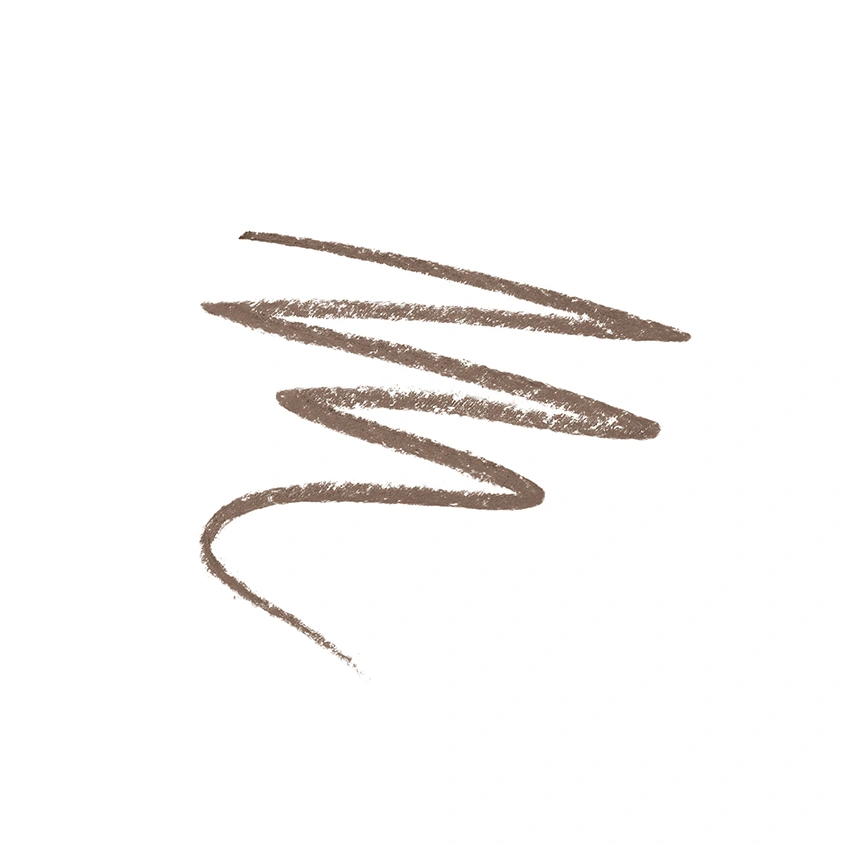 Карандаш для бровей `LUXVISAGE` BROWISSIMO Ultra slim super stay 24H механический тон 312 Smoky