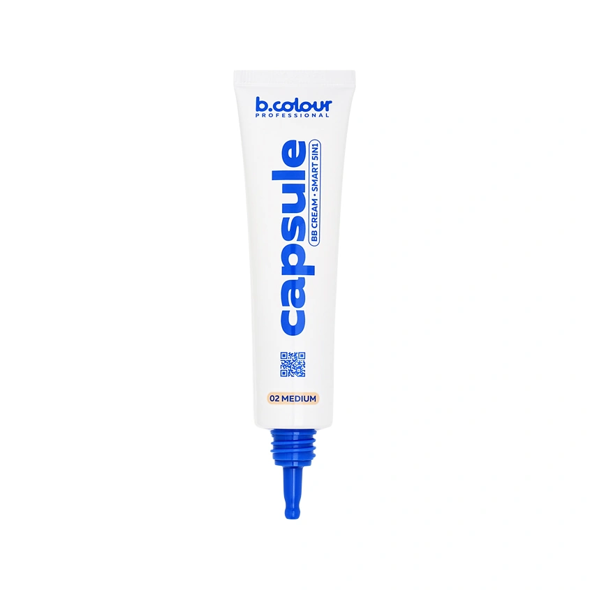 Тональный BB-крем для лица `B.COLOUR PROFESSIONAL` BB CREAM SMART против несовершенств 5в1 тон 02 Medium