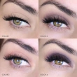 Тени для век `LUXVISAGE` GLAM LOOK 4-х цветные тон 4