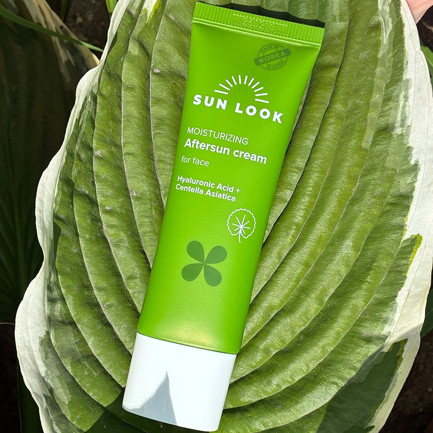 Крем для лица `SUN LOOK` с гиалуроновой кислотой и центеллой 50 мл