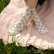 Носки `TRENDY LOOK` BEAR KNITTED (белые) one size