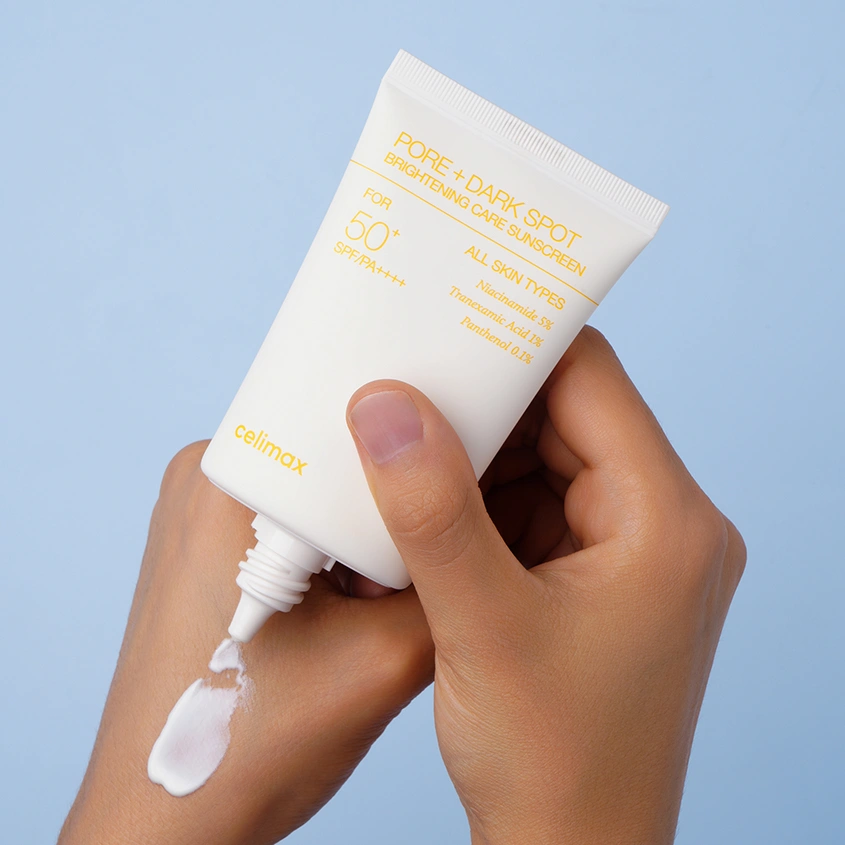 Солнцезащитный крем `CELIMAX` PORE+DARK SPOT выравнивающий тон кожи 50 мл