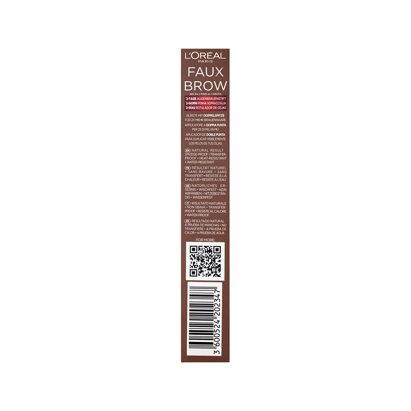 Маркер для бровей `LOREAL` INFAILLIBLE FAUX BROW тон Blonde