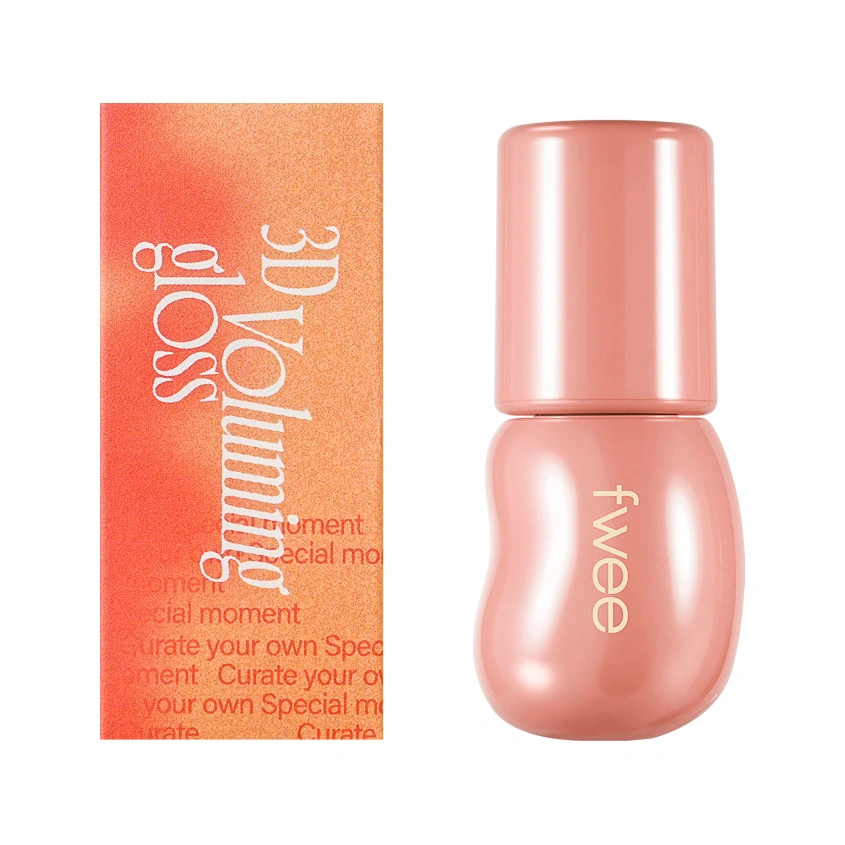 Блеск для губ `FWEE` 3D VOLUMING GLOSS увлажняющий тон B01 vanilla