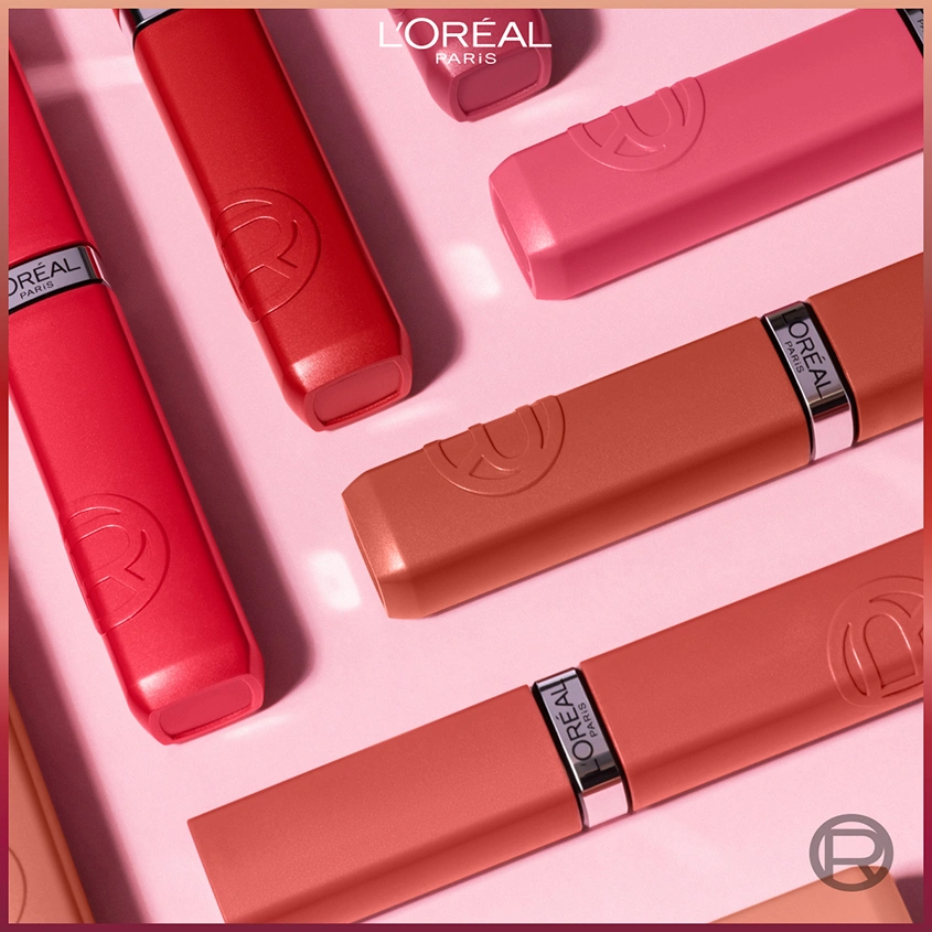 Помада для губ `LOREAL` INFAILLIBLE 16H жидкая матовая тон 420 le rouge paris