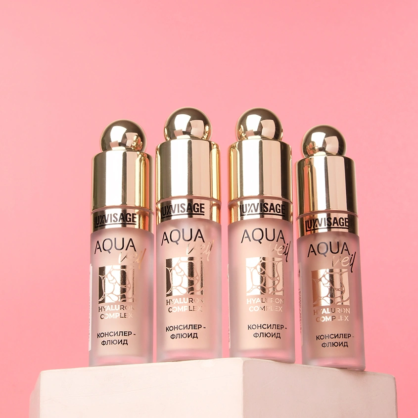 Консилер для лица `LUXVISAGE` AQUA VEIL HYALURON COMPLEX флюид тон 102 Light