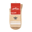 Носки женские `OMSA` ACTIVE BEE с высокой резинкой Beige 39-41