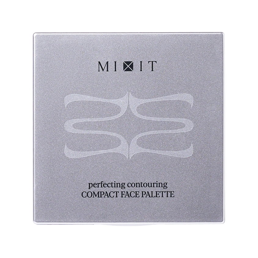 Палетка для скульптурирования лица `MIXIT` PERFECTING CONTOURING многофункциональная