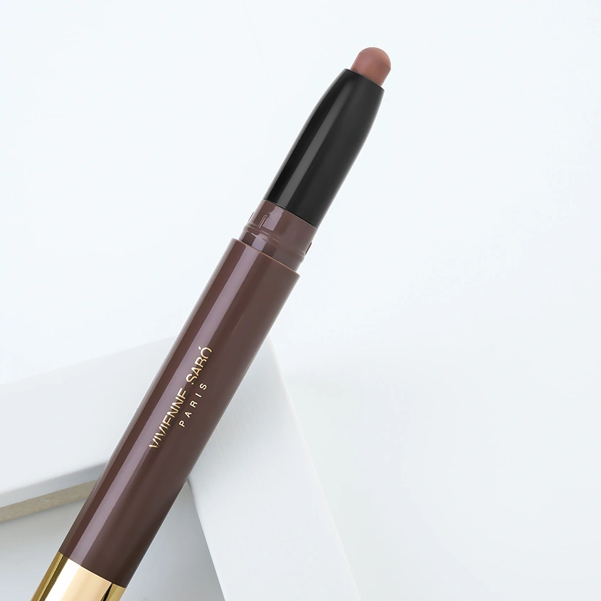 Тени для век `VIVIENNE SABO` HYPNOSTIQUE кремовые в стике тон 06 Dark brown