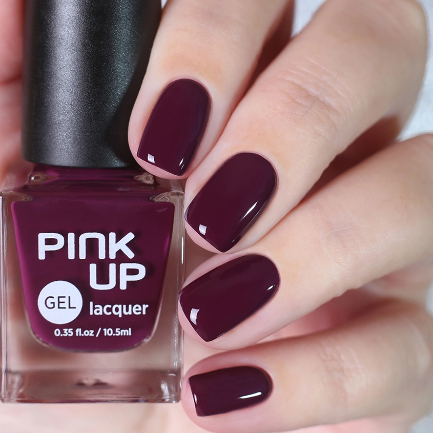 Лак для ногтей `PINK UP` `GEL`  тон 18 10,5 мл