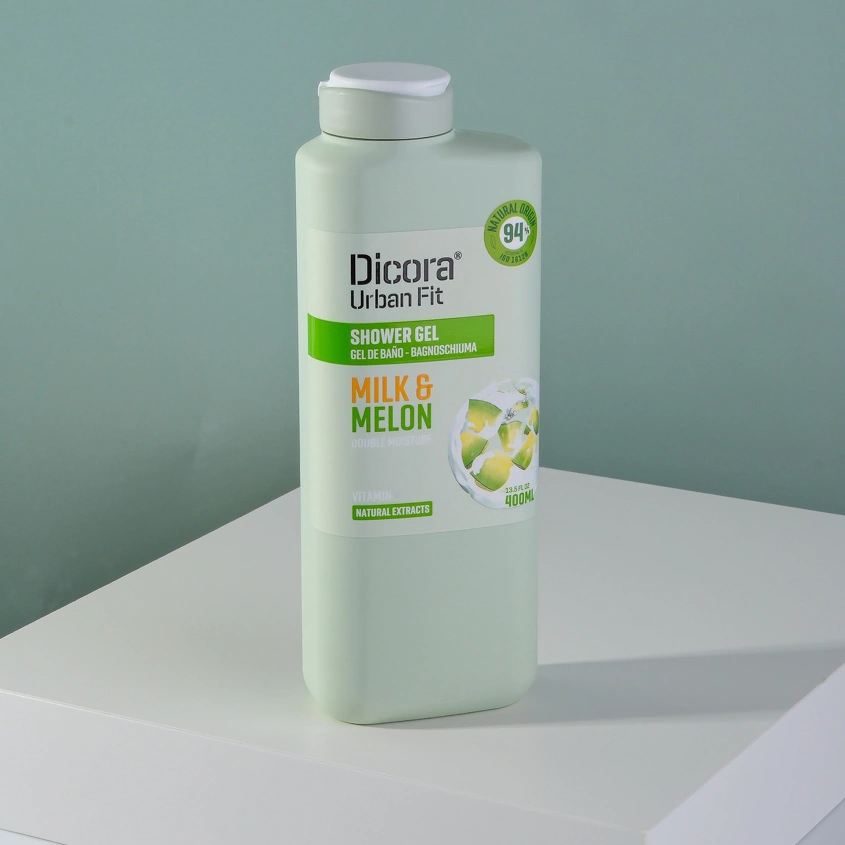 Гель для душа `DICORA URBAN FIT` Молоко и дыня 400 мл