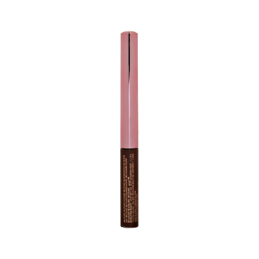 Подводка для глаз `REVOLUTION` SUPER FLICK LIQUID EYELINER жидкая тон Brown