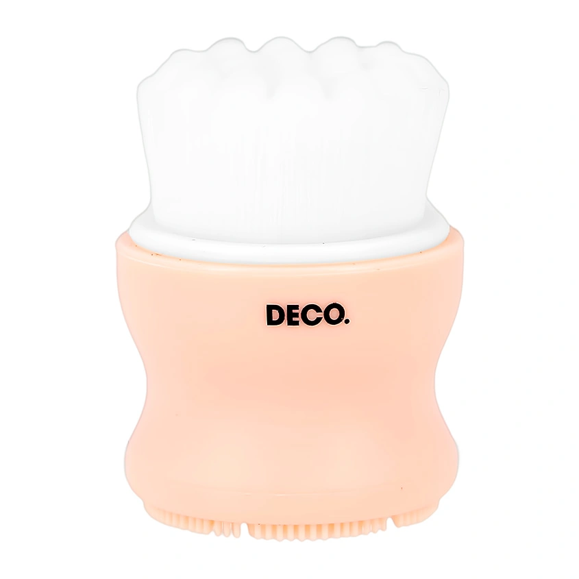 Щеточка для очищения лица `DECO.` 2 в 1