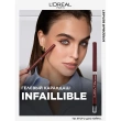 Карандаш для глаз `LOREAL` INFAILLIBLE Bronze Blaze автоматический гелевый тон 13 (velvet bordeaux)