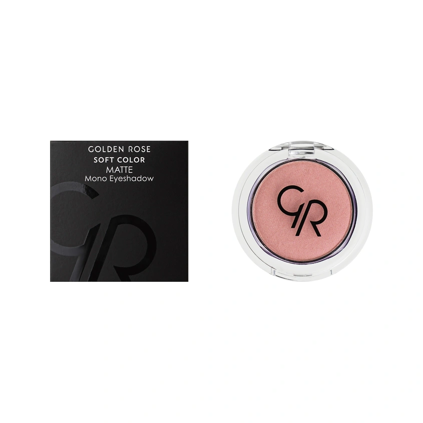 Тени для век `GOLDEN ROSE` SOFT COLOR MATTE матовые тон 03