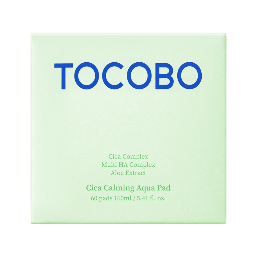 Диски для лица `TOCOBO` CICA успокаивающие с экстрактом центеллы 60 шт