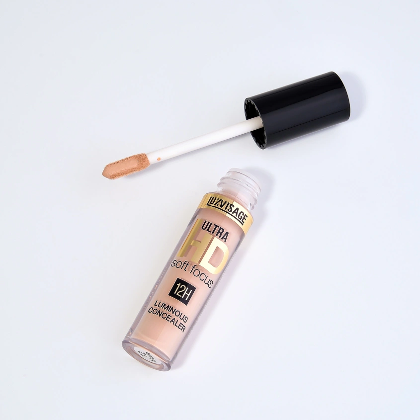 Консилер для лица `LUXVISAGE` ULTRA HD тон 12 nude светоотражающий