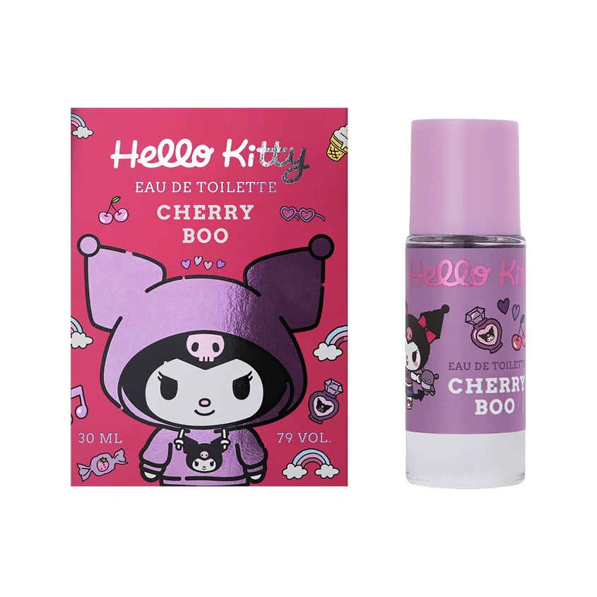 Туалетная вода `HELLO KITTY` `KUROMI` CHERRY BOO 30 мл