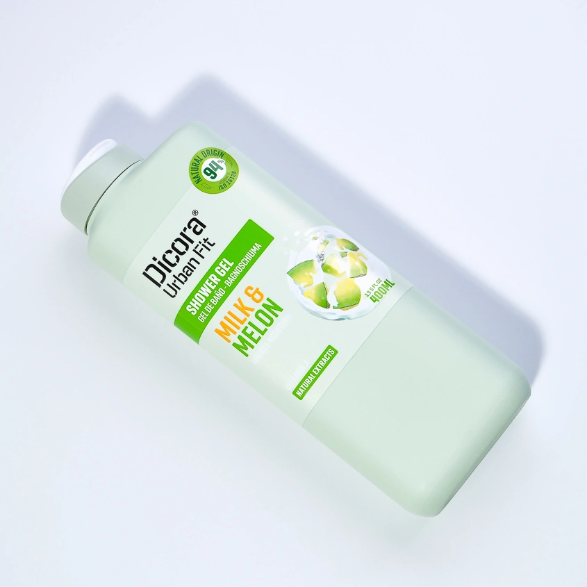 Гель для душа `DICORA URBAN FIT` Молоко и дыня 400 мл