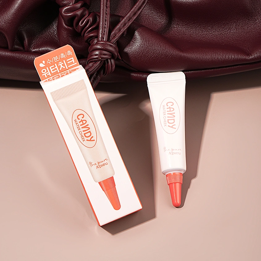 Румяна для лица `A`PIEU` THE PURE CANDY жидкие тон 02 guava 4,5 мл