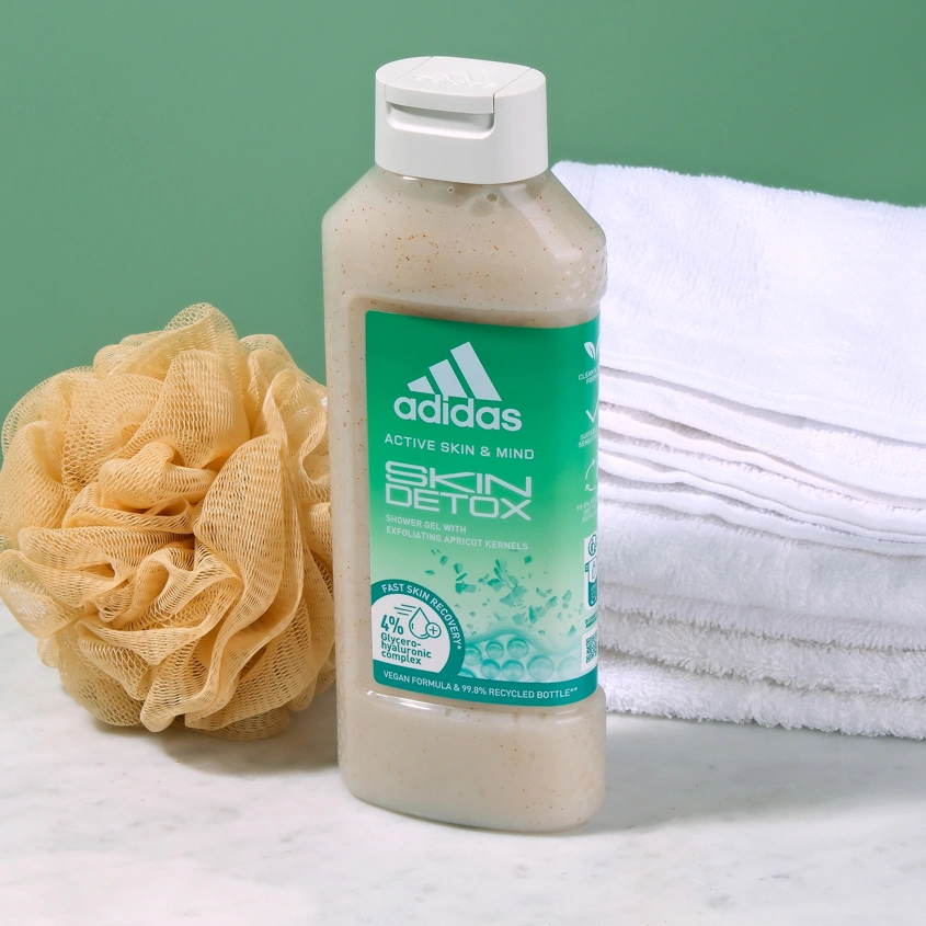 Гель для душа `ADIDAS` ACTIVE SKIN & MIND Skin Detox 400 мл