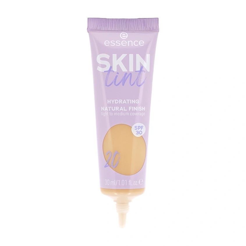 Тинт тональный для лица `ESSENCE` SKIN TINT увлажняющий тон 20