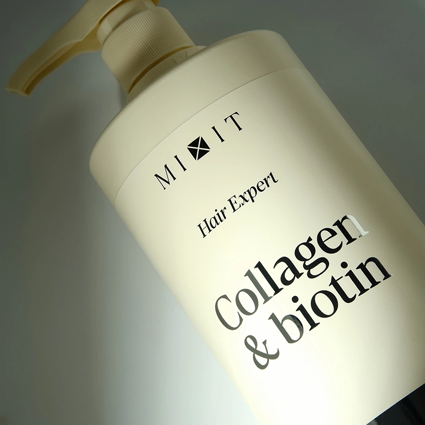 Шампунь для волос `MIXIT` `HAIR EXPERT` COLLAGEN+BIOTIN восстанавливающий 1000 мл