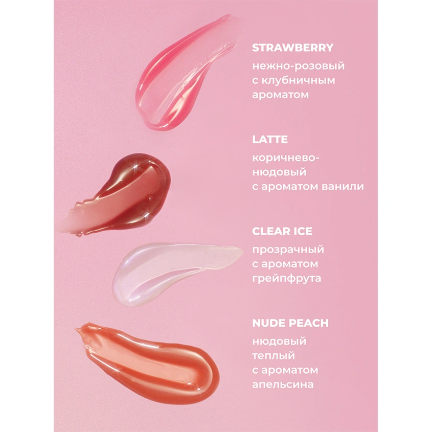 Бальзам для губ `REVOLUTION` JUICY PEPTIDE LIP BALM с пептидами тон Spice