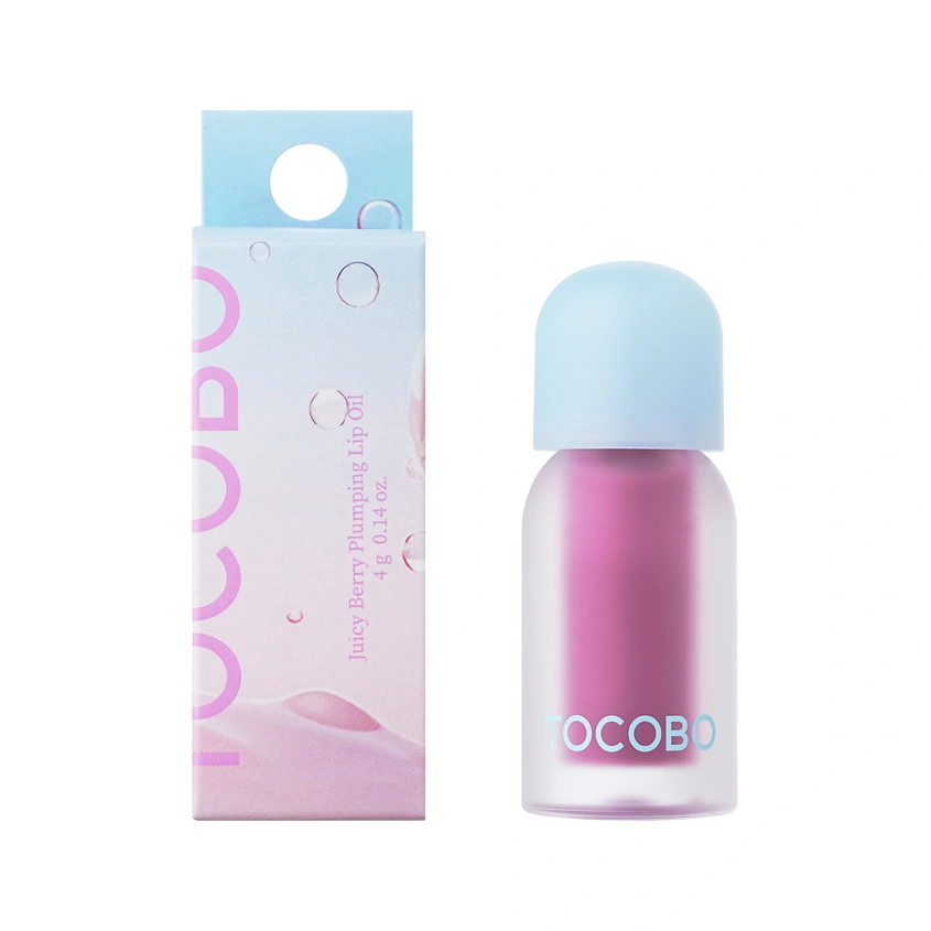 Масло для губ `TOCOBO` 17 BERRY MILK для придания объема губам 4 г