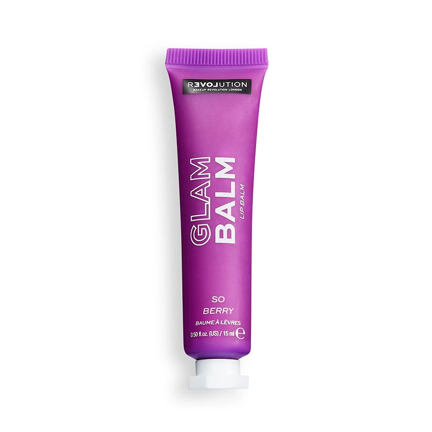 Бальзам для губ `REVOLUTION` `RELOVE` GLAM BALM LIP BALM тон so berry