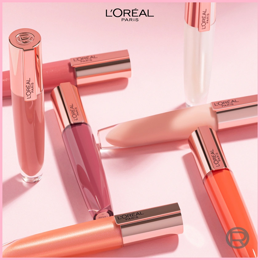 Блеск для губ `LOREAL` BRILLIANT VOLUME тон 416