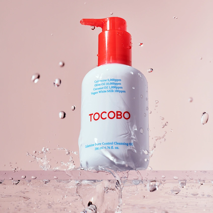 Гидрофильное масло для лица `TOCOBO` с каламином 200 мл