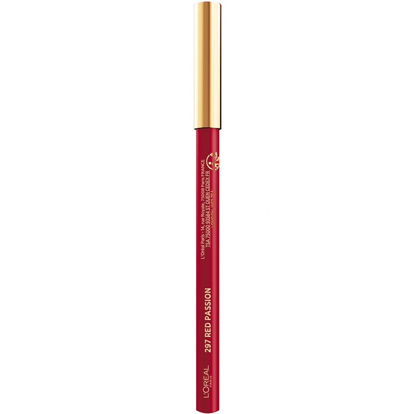 Карандаш для губ `LOREAL` COLOR RICHE LE LIP CRAYON тон 297 Red passion