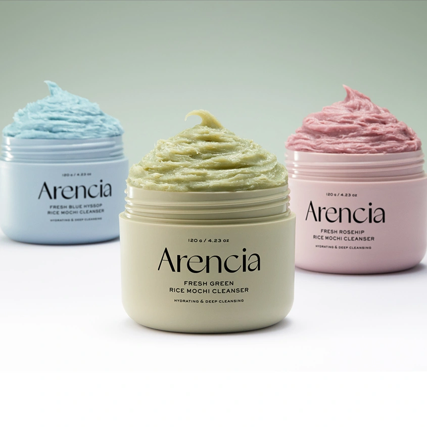Пенка для умывания `ARENCIA` RICE MOCHI с экстрактом шиповника 120 г