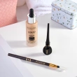 Подводка для глаз `EVELINE` CELEBRITIES EYELINER водостойкая тон черный