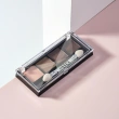 Тени для век `LUXVISAGE` GLAM LOOK 4-х цветные тон 5