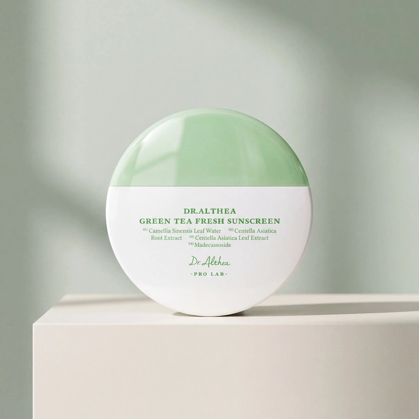 Крем для лица `DR. ALTHEA` GREEN TEA FRESH солнцезащитный успокаивающий SPF50+ PA++++ 45 мл