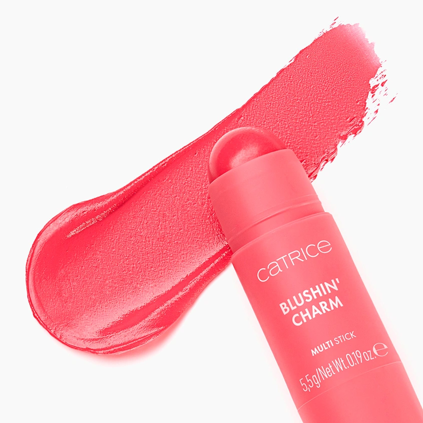 Румяна для лица `CATRICE` BLUSHIN` CHARM MULTI STICK в стике тон 010 Pink Sweetheart